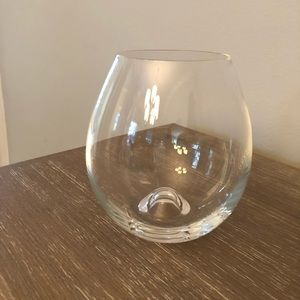 6 - Crate&Barrel Lulie Stemless Wine Glass